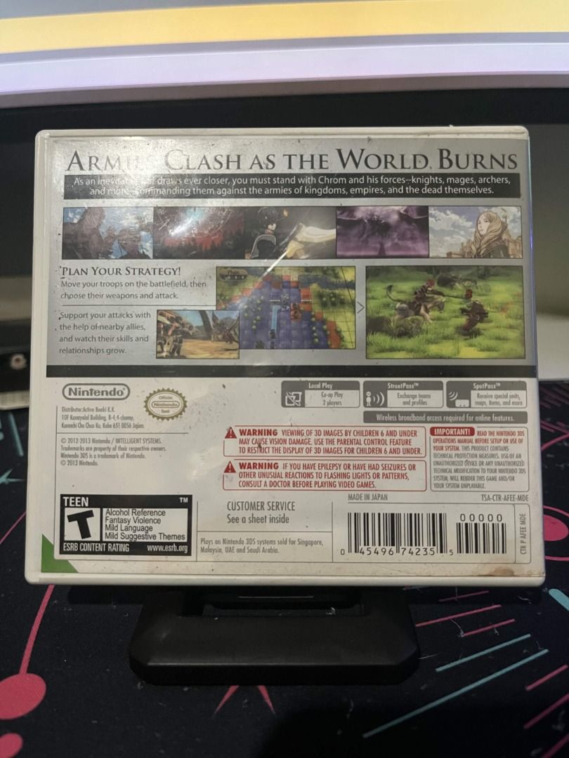 Fire Emblem Awakening (Category: Nintendo) located in Santa Cruz. Submitted by konburice (Listing ID 1463403935, Image 2). Description: .