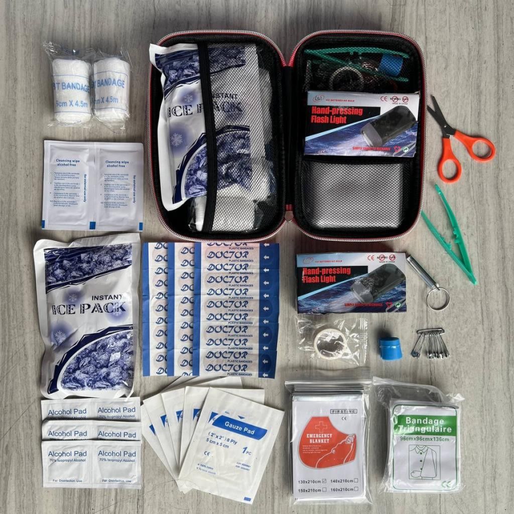 FIRST AID KIT HARD CASE WITH CONTENT- MANY STOCKS AVAILABLE ON HAND (Category: Medical Supplies & Tools) located in Manila. Submitted by jeca_062001 (Listing ID 1463332867, Image 1). Description: .