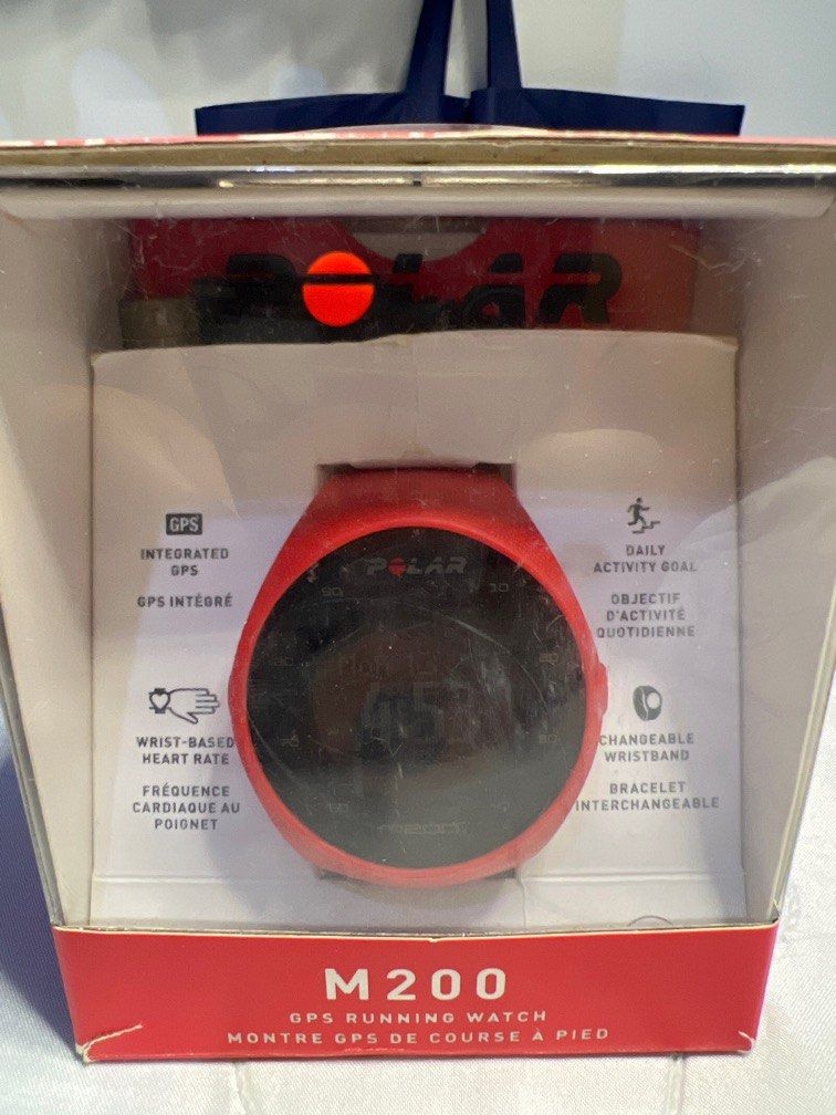Flow Polar M200 sport watch (Category: Men's Watches) located in Cavite. Submitted by noli_ra (Listing ID 1463434563, Image 3). Description: Key Features Integrated GPS: Tracks your speed, distance, pace, and altitude. Wrist-Based Heart Rate: Measures pulse directly from your wrist without needing a chest strap. 24/7 Activity Tracking: Monitors daily steps, calories, activity levels, and sleep quality. Smart Notifications: Displays alerts for inc