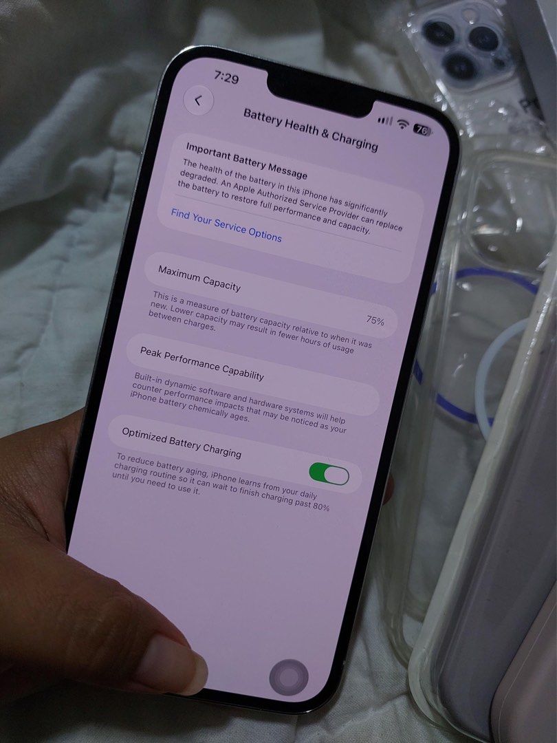 For sale IPHONE 13 PRO MAX 512 GB (Category: iPhone 13 Series) located in Manila. Submitted by mallows_tiger (Listing ID 1463454454, Image 2). Description: Selling my iPhone 13 Pro Max 512GB • Factory Unlocked / Open Line • Battery Health: 75% • Storage: 512GB • Fully working • Unli reset — reset all you want • No iCloud/Apple ID lock • Good condition • Bought last Feb2026 Honest Issues : - some dents normal sa 2nd hand - Kita sa Pic Basag but pe