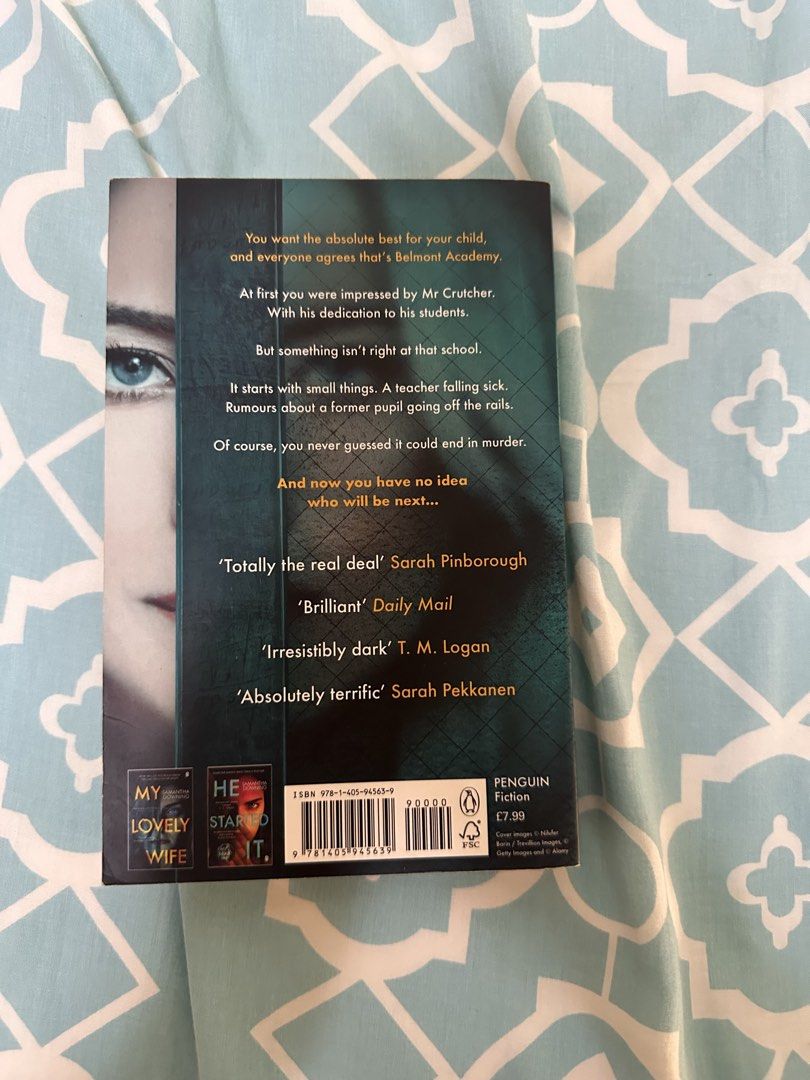 For Your Own Good by Samantha Downing (Category: Storybooks) located in Quezon City. Submitted by ellie858 (Listing ID 1463463344, Image 2). Description: - For delivery only - Near Suki Market, QC.