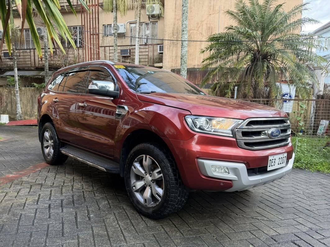 Ford Everest (Category: Used Cars) located in Lipa City. Submitted by alysjunk (Listing ID 1463346631, Image 1). Description: 2016 Ford Everest Titanium 4x2 Automatic Transmission No accidents or repaint Registered / Complete papers (first owner) 💰680,000 📍Lipa City, Batangas.
