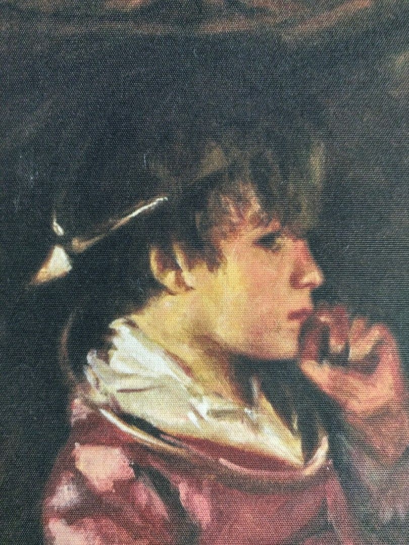 Framed Image Lithograph of 1872 A Circus Boy (Category: Art & Prints) located in Cebu City. Submitted by dudes_villanueva (Listing ID 1463336389, Image 2). Description: Framed Image Lithograph of 1872 A Circus Boy (Il Piccolo Giocoliere) by Italian Realist artist Antonio Mancini In excellent condition Size: L24in x W12in.