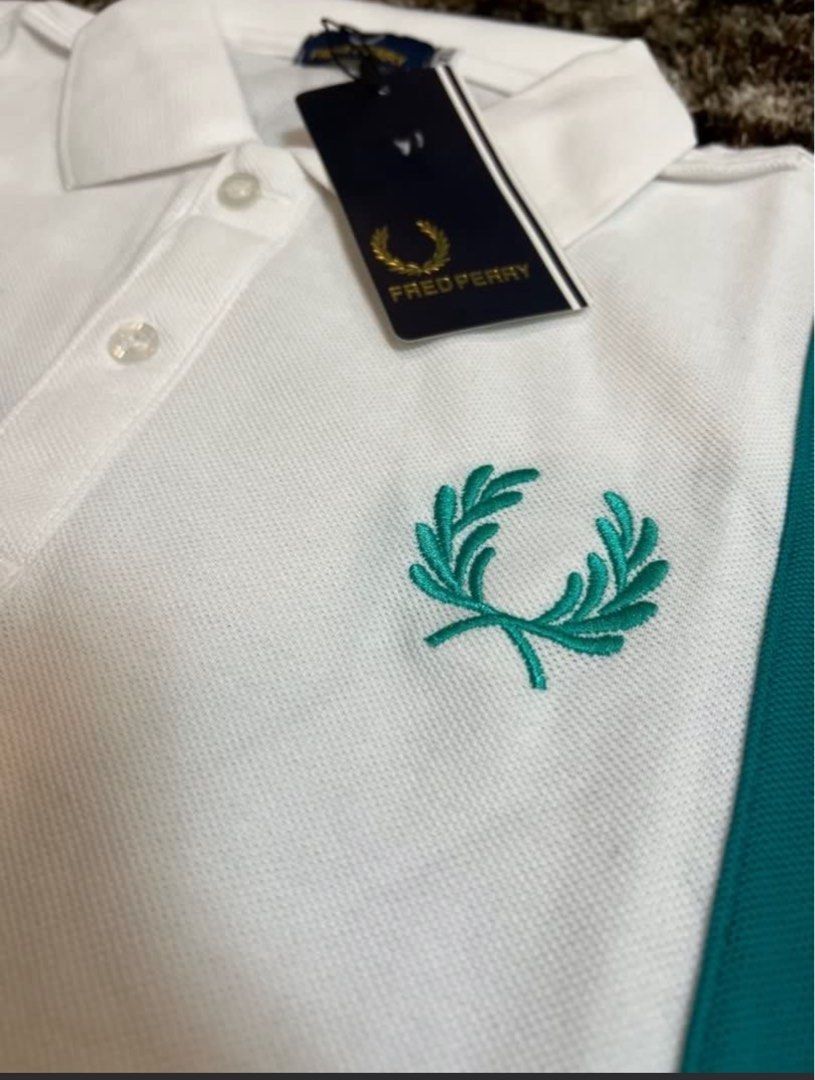 Fred Perry Cyan Original Poloshirt (Category: Tshirts & Polo Shirts ) located in Manila. Submitted by actd_luxury (Listing ID 1463538801, Image 2). Description: S 20x26 M 21x27.