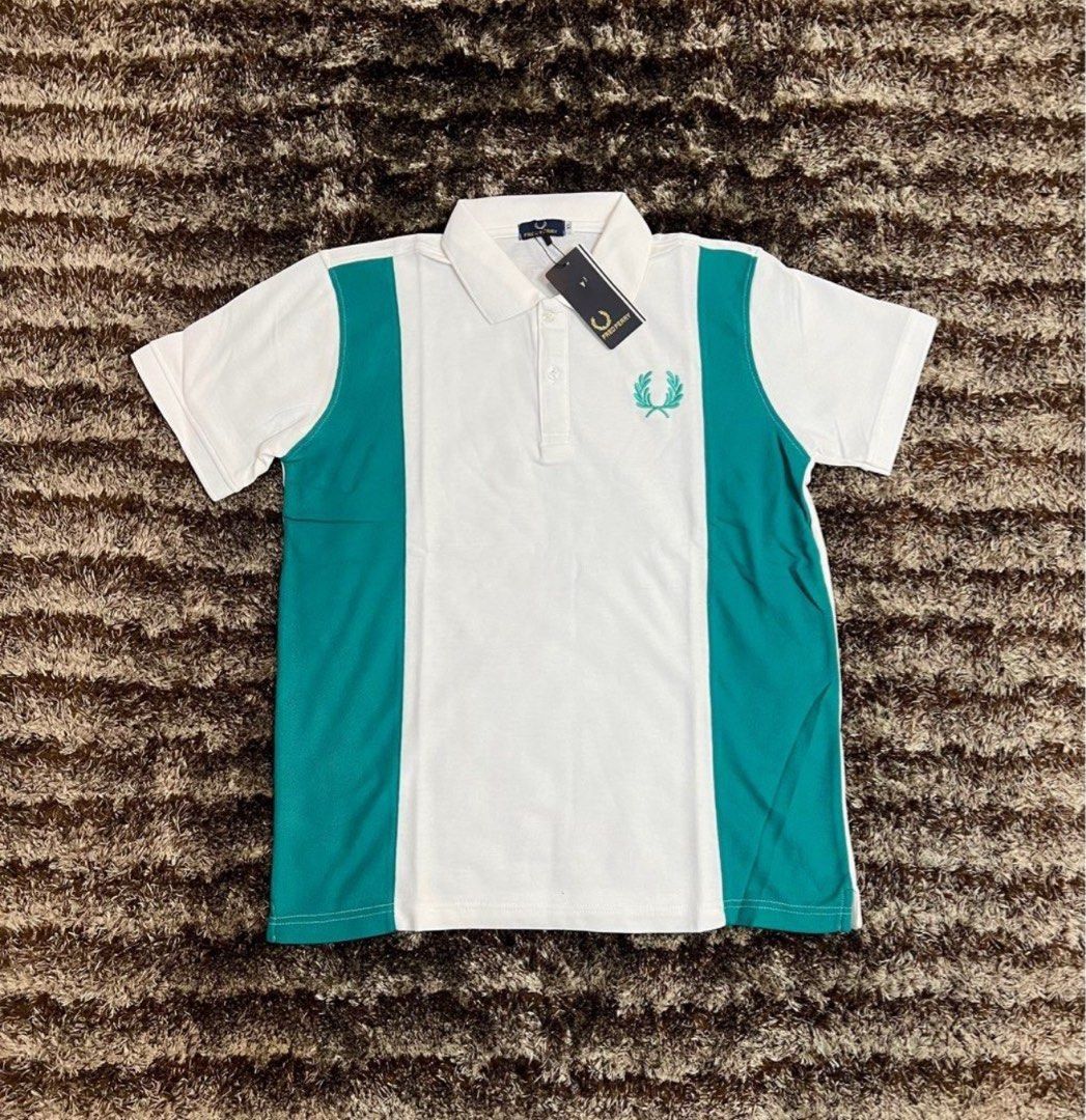 Fred Perry Cyan Original Poloshirt (Category: Tshirts & Polo Shirts ) located in Manila. Submitted by actd_luxury (Listing ID 1463538801, Image 1). Description: S 20x26 M 21x27.