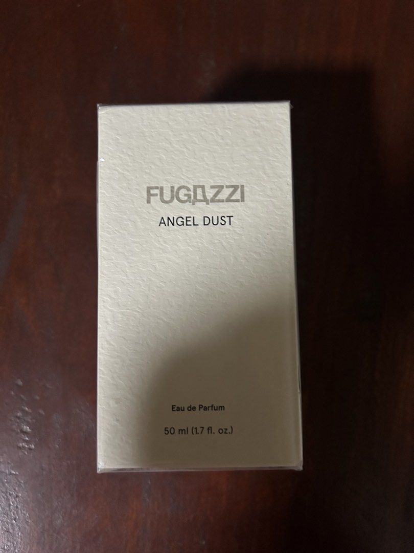 Fugazzi Angel Dust (Category: Fragrance & Deodorants) located in Mandaluyong City. Submitted by paige76 (Listing ID 1463457455, Image 1). Description: - Brand: Fugazzi - Fragrance Name: Angel Dust - Type: Eau de Parfum - Size: 50 ml (1.7 fl. oz.) - Condition: Brand new.