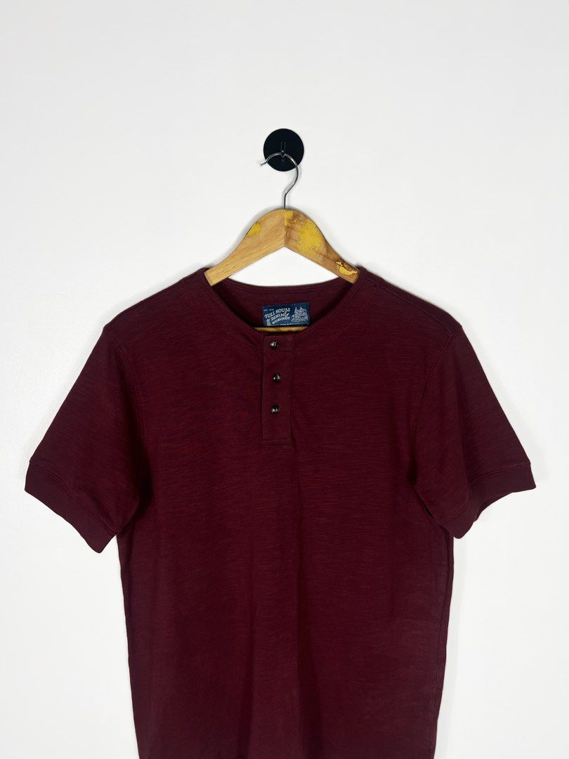 Full House Denim - Henley Shirt Maroon (Category: Tshirts & Polo Shirts ) located in Bacolod City. Submitted by nodaysoff (Listing ID 1463552539, Image 2). Description: Full House Denim - Henley Shirt Maroon - Authentic Measures: 20x28 | Medium Excellent condition No flaws ₱880.