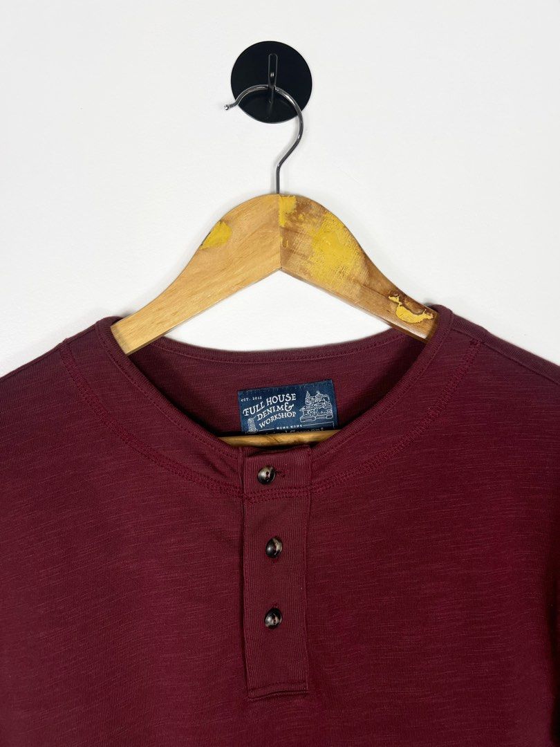 Full House Denim - Henley Shirt Maroon (Category: Tshirts & Polo Shirts ) located in Bacolod City. Submitted by nodaysoff (Listing ID 1463552539, Image 3). Description: Full House Denim - Henley Shirt Maroon - Authentic Measures: 20x28 | Medium Excellent condition No flaws ₱880.