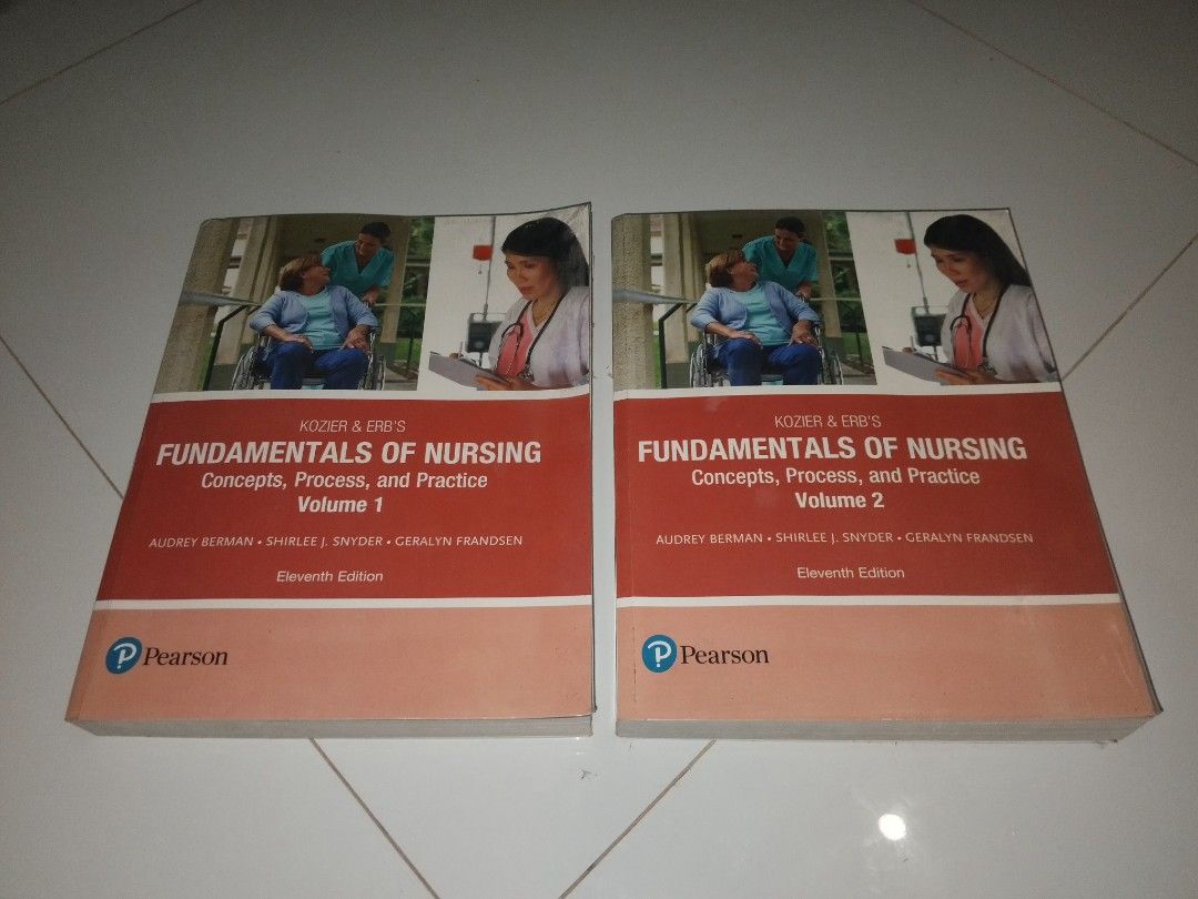 Fundamentals of Nursing Vol.1&2 (Category: Textbooks) located in Manila. Submitted by msyisen (Listing ID 1463446708, Image 1). Description: > Slightly used but still in good condition > Some pages has highlights.