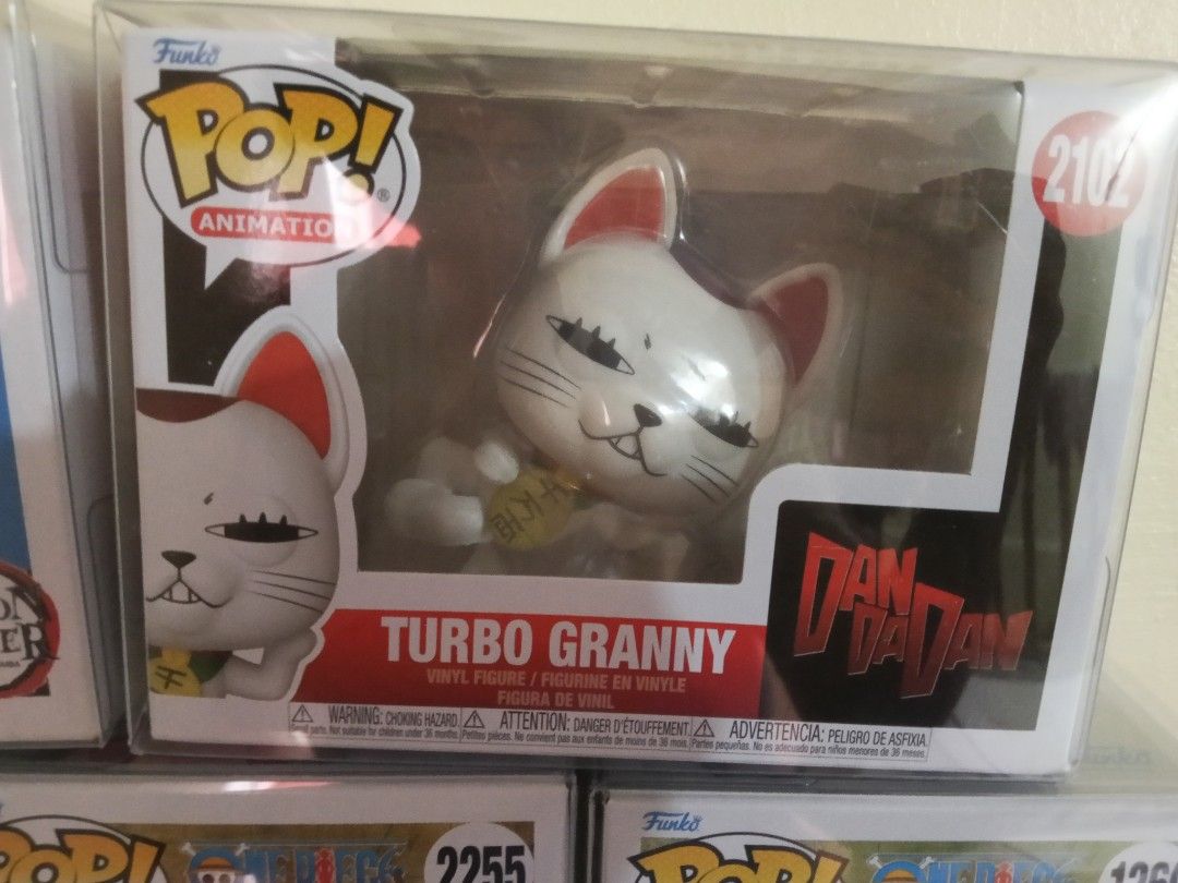 FUNKO POP FOR SALE!!! (Category: Figurines & Statues) located in San Jose del Monte. Submitted by haru015 (Listing ID 1463403580, Image 2). Description: Chainsawman Chase = 1500 Fairy tail Natsu 25anniv = 1500 DH Rumi Glow Chase = 900 Turbo Granny = 900 Inosuke BL = 900 Chopper Flocked = 800 Luffy Gear 2 = 750 Bonney = 500.