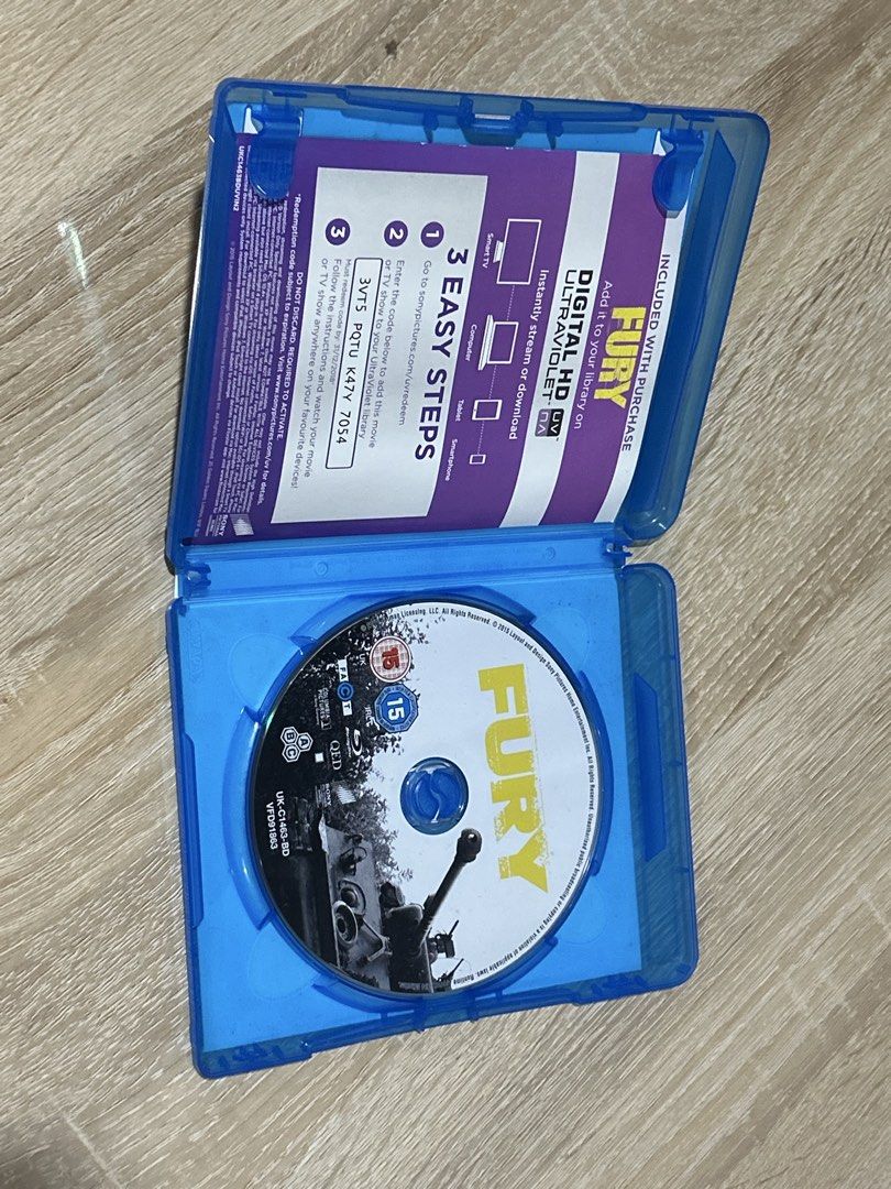 fury cds (Category: CDs & DVDs) located in Talisay. Submitted by artmeus (Listing ID 1463478660, Image 2). Description: untested po kasi wala na akong dvd player now but the last time nanood po ako nito okay panaman. payment first po thru cashg + shipping fee via jnt qt .