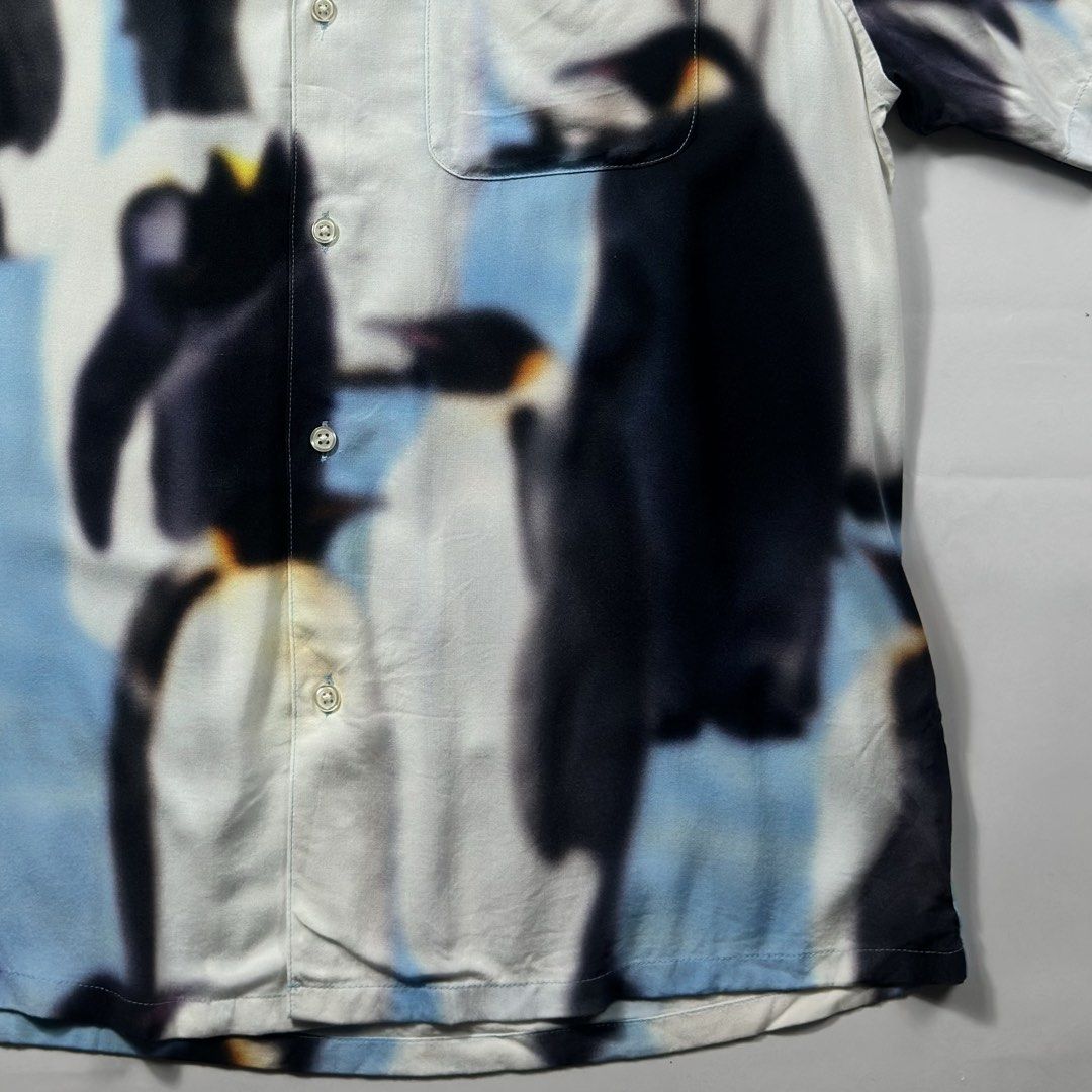 FW20 - Penguins - S/S Rayon Shirt (Category: Luxury Apparel) located in Manila. Submitted by whitemarket. (Listing ID 1463546885, Image 3). Description: .