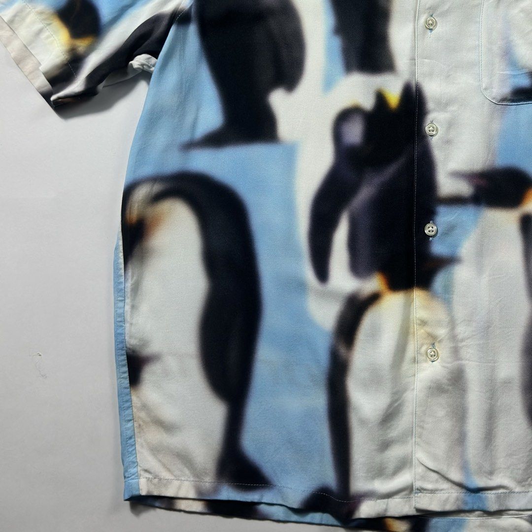 FW20 - Penguins - S/S Rayon Shirt (Category: Luxury Apparel) located in Manila. Submitted by whitemarket. (Listing ID 1463546885, Image 2). Description: .