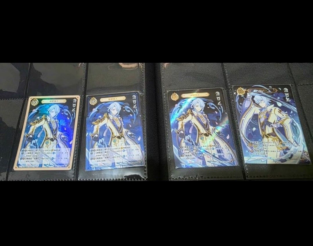 Genshin Impact TCG Ayato G4 (Category: Raw Singles) located in Paranaque City. Submitted by lcbusinessign (Listing ID 1463425660, Image 1). Description: FOR TRADE -1 KEQING, HUTAO OR RAIDEN IN EXCHANGE FOR ALL G1-G4 AYATO + FREEBIES -Add nlng ako pag raiden FOR SALE - 3.5K PHP (TAKE ALL) Loc: Paranaque (Can do meet ups din sa manila) Can also do lalamove, sayo fee..