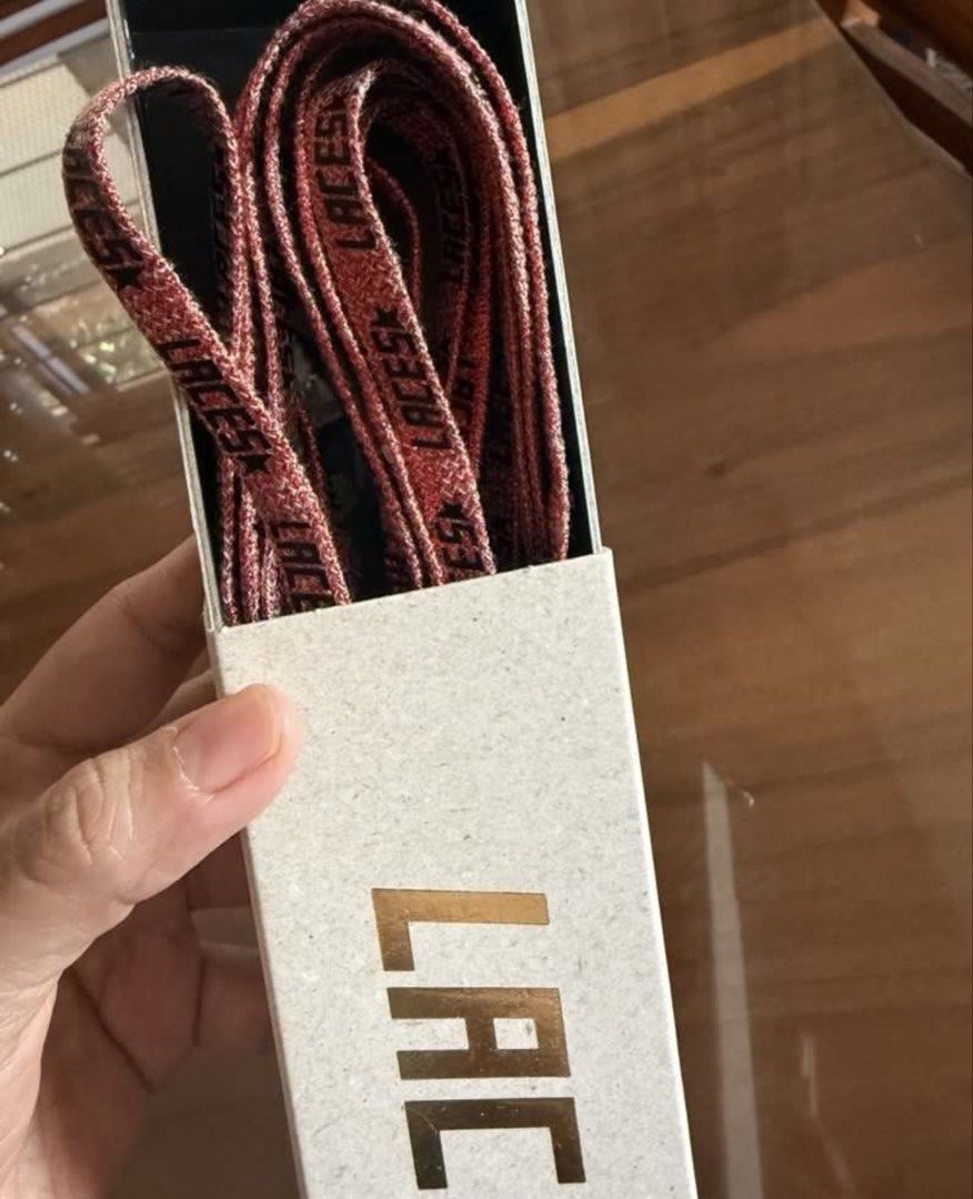 GGDB shoe lace (Category: Sneakers) located in Rizal. Submitted by vargas.cel (Listing ID 1463352092, Image 2). Description: selling shoe lace bought it for 3800 pasabay europe selling it for 2999 only lugi na brand new 110 cm .