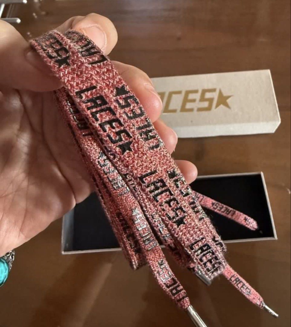 GGDB shoe lace (Category: Sneakers) located in Rizal. Submitted by vargas.cel (Listing ID 1463352092, Image 3). Description: selling shoe lace bought it for 3800 pasabay europe selling it for 2999 only lugi na brand new 110 cm .