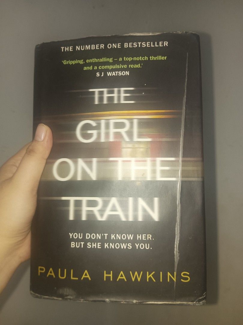 GIRL ON THE TRAIN HARDBOUND (Category: Storybooks) located in General Mariano Alvarez. Submitted by sellsheebooks (Listing ID 1463443370, Image 1). Description: girl on the train, booktok hardcover 200 can nego loc: gma, cavite orange co.