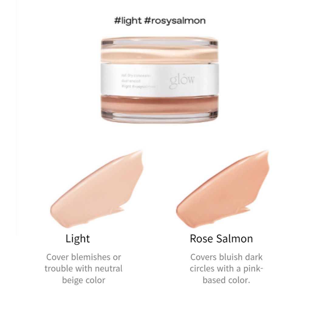 Glow Pot Concealer Light Rosy Salmon (Category: Makeup) located in Quezon City. Submitted by soujya.ph (Listing ID 1463335225, Image 1). Description: rfs: decluttering bought originally for ₱ 1,300 barely used light & rosy salmon.