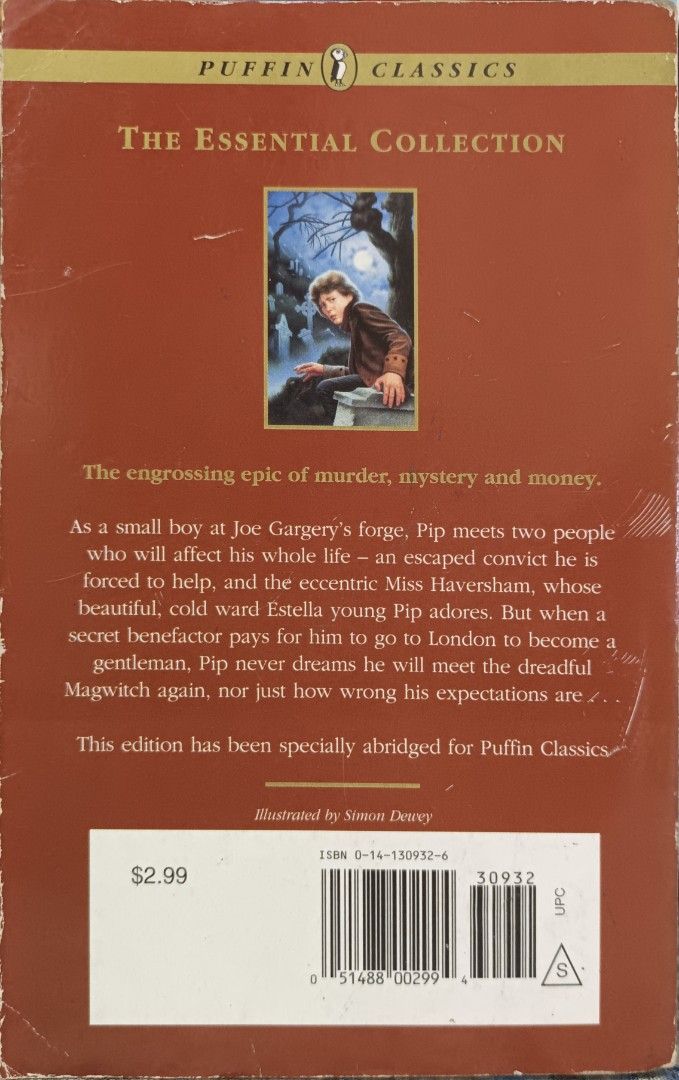 Great Expectations by Charles Dickens (Category: Storybooks) located in Valenzuela. Submitted by migssung (Listing ID 1463430929, Image 2). Description: ‎MOP: MAYA & GCASH ‎ ‎Hello fellow book lovers! ‎ ‎I'm in the process of decluttering and have decided to part with some of my beloved books. This is a great opportunity for you to add some fantastic titles to your collection at a great price! ‎ ‎Message me if you want more photos for condition c