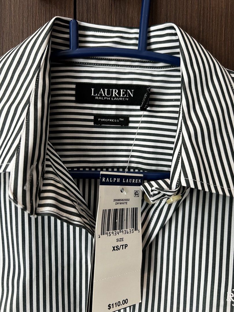 Green RL pinstripe longsleeves (Category: Longsleeves) located in Pasig City. Submitted by 2etal (Listing ID 1463333184, Image 2). Description: Authnetic Brand new with tags.