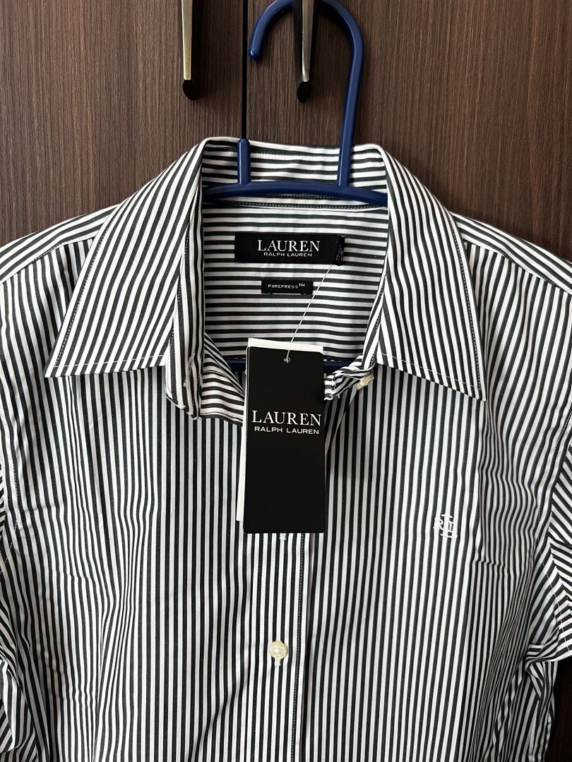 Green RL pinstripe longsleeves (Category: Longsleeves) located in Pasig City. Submitted by 2etal (Listing ID 1463333184, Image 3). Description: Authnetic Brand new with tags.