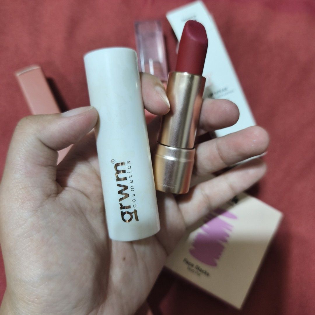 GRWM, Sunniesface, Amuse Lip Bundle Makeup Lip liner (Category: Makeup) located in Valenzuela. Submitted by peanutsonlineshop (Listing ID 1463469184, Image 2). Description: Grwm femme fatale Amuse 02 Sunniesface liptracer Malt MINE AT YOUR OWN RISK NOT EXPIRED OR NEAR EXPIRATION Di ko alam kung gano pa kadami yung Amuse..