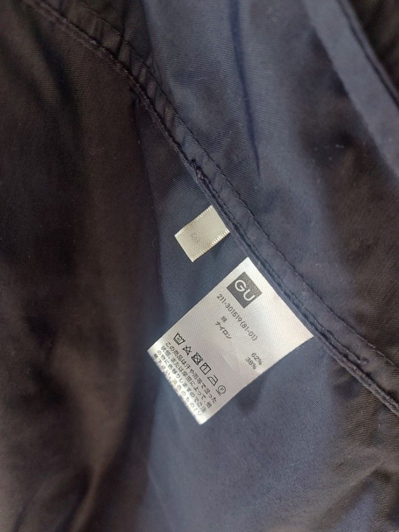 GU Parka Jacket Navy Blue Jacket (Category: Coats, Jackets and Outerwear) located in Magalang. Submitted by camsss. (Listing ID 1463554735, Image 3). Description: size small navy blue GU Brand.