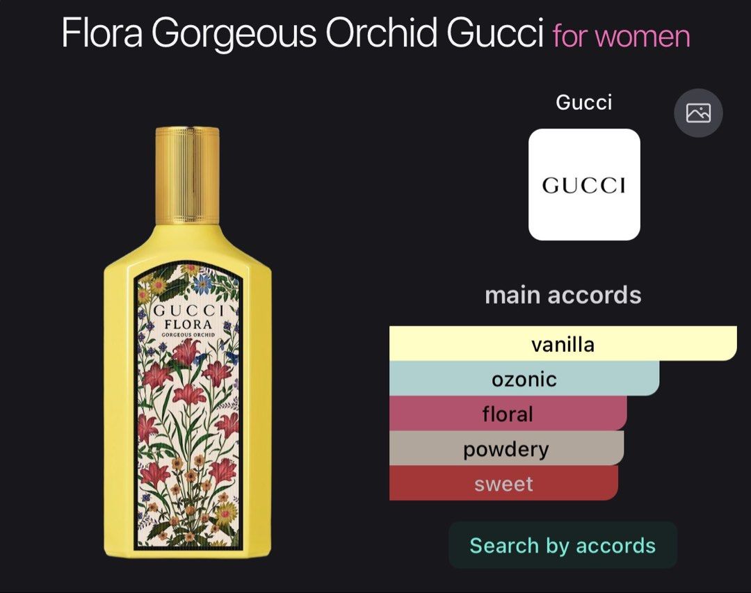 Gucci Flora Gorgeous Orchid | Mini Perfume (Category: Fragrance & Deodorants) located in Malolos. Submitted by xoxoche_n (Listing ID 1463448408, Image 2). Description: This is mini perfume — 5ml Collector's item! Soft feminine creamy floral fragrance 💛.