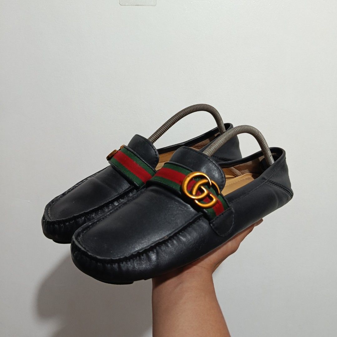 Gucci Leather Driver Loafers Sherry Line (Category: Casual Shoes) located in Manila. Submitted by goodsrags (Listing ID 1463514434, Image 2). Description: What you see is what you get.