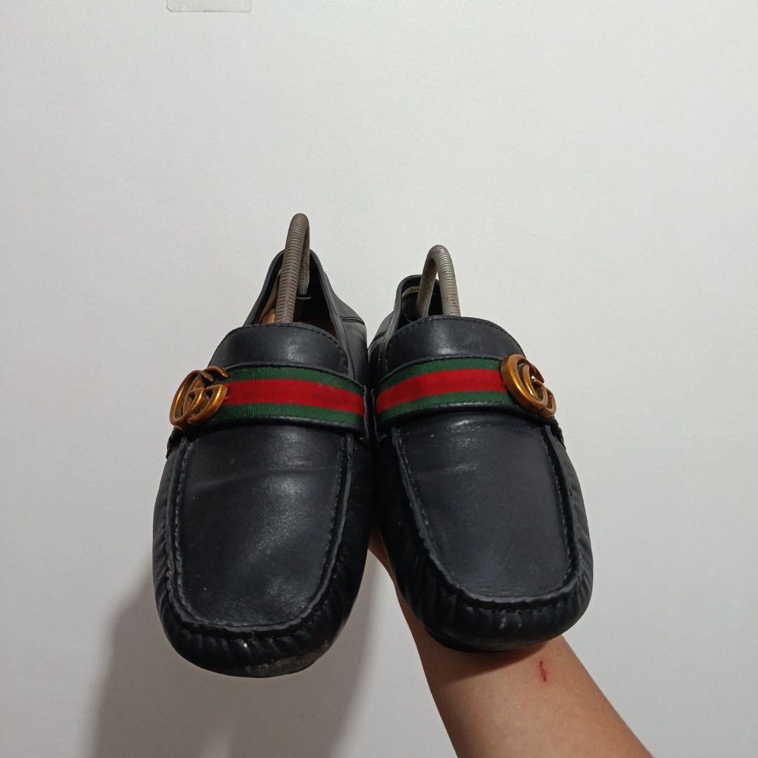Gucci Leather Driver Loafers Sherry Line (Category: Casual Shoes) located in Manila. Submitted by goodsrags (Listing ID 1463514434, Image 3). Description: What you see is what you get.