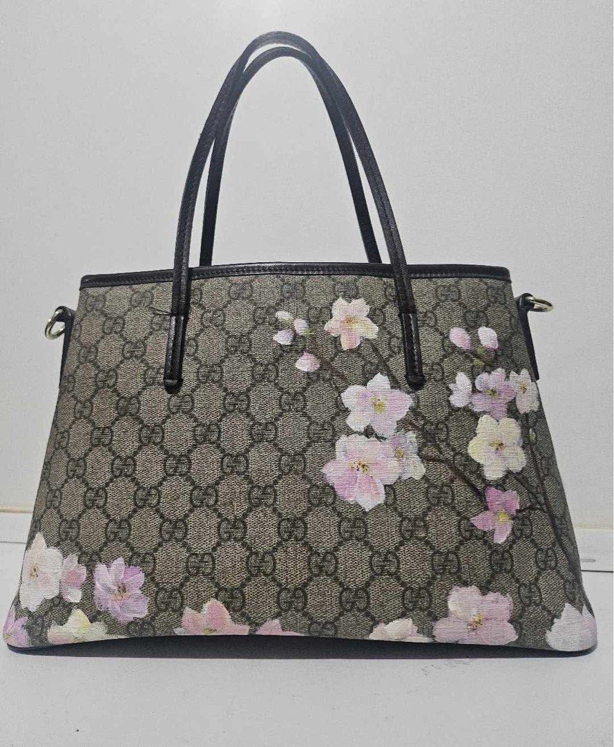 Gucci supreme 2 ways (small) (Category: Tote Bags) located in Angadanan. Submitted by brightearth-ca44 (Listing ID 1463469173, Image 3). Description: GG Supreme 2 ways (small) With hand-painted cherry blossoms 😍 15k only 🥰 No issue Authentic 💯 ✅Courier: J&T (c/o buyer) ✅Open for Layaway for up to 2months(30%DP, 35%1stmonth,35%2ndmonth)- you will get the bag once fully paid ✅ No to bogus buyers ✅No COD, mine now pay now.