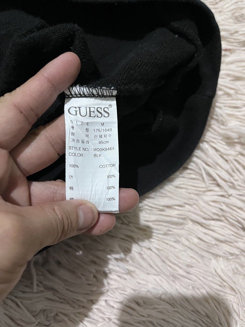 GUESS (Category: Hoodies) located in Kabankalan. Submitted by miaangelar73343 (Listing ID 1463471389, Image 3). Description: GUESS HOODIE.