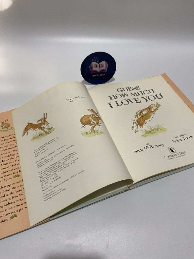 Guess How Much I Love You (Category: Children's Books) located in Caloocan City. Submitted by dmbooknook (Listing ID 1463474957, Image 3). Description: 💬 𝐕𝐆𝐔𝐂 / 𝐄𝐔𝐂 - 𝐦𝐢𝐧𝐢𝐦𝐚𝐥 𝐟𝐨𝐱𝐢𝐧𝐠 𝐨𝐧 𝐝𝐣 𝐞𝐝𝐠𝐞𝐬 📖 𝐇𝐚𝐫𝐝𝐛𝐨𝐮𝐧𝐝 𝐰𝐢𝐭𝐡 𝐝𝐮𝐬𝐭 𝐣𝐚𝐜𝐤𝐞𝐭 | 𝐂𝐥𝐚𝐬𝐬𝐢𝐜 𝐏𝐢𝐜𝐭𝐮𝐫𝐞 𝐁𝐨𝐨𝐤 𝐆𝐔𝐄𝐒𝐒 𝐇𝐎𝐖 𝐌𝐔𝐂𝐇 𝐈 𝐋𝐎𝐕𝐄 𝐘𝐎𝐔 💛🐰 𝐂𝐥𝐚𝐬𝐬𝐢𝐜 𝐁𝐞𝐬𝐭𝐬𝐞𝐥𝐥𝐞𝐫 𝐁𝐞𝐝𝐭𝐢𝐦𝐞 𝐒𝐭𝐨𝐫𝐲! 𝐁𝐲 𝐒𝐚𝐦 𝐌𝐜𝐁