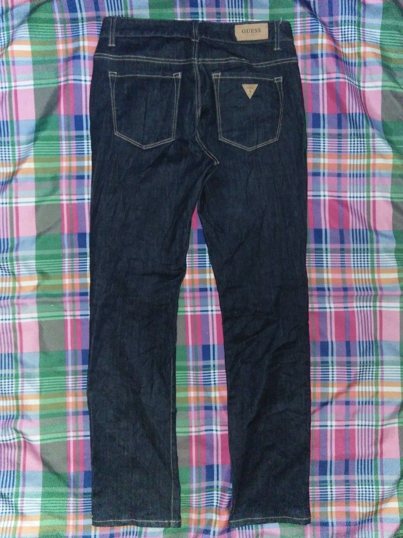 GUESS JEANS (Category: Jeans) located in Cebu City. Submitted by imbapicker (Listing ID 1463330416, Image 2). Description: GUESS JEANS WAISTLINE 31-32" LENGTH 42" OPEN LEG 7.5" EXCELLENT CONDITION NO ISSUE 850 +SHIPP DM IF INTERESTED 📩 LOCATION LAPU-LAPU CITY.