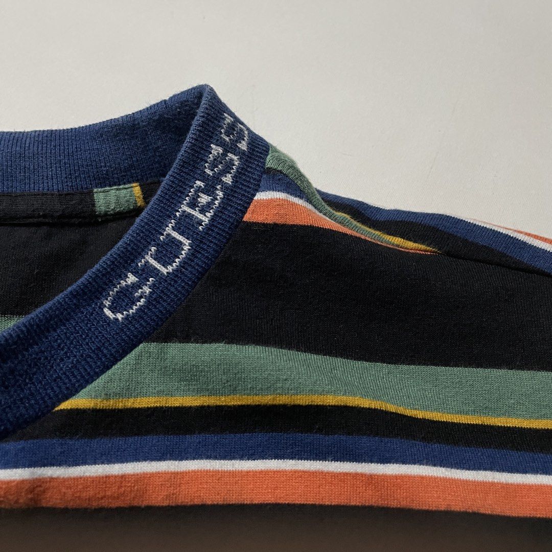 Guess Stripes Tee - A$AP Era Typeshi (Category: Tshirts & Polo Shirts ) located in Puerto Princesa. Submitted by palawan.swagdealer (Listing ID 1463543826, Image 2). Description: Measurements (inches) Width- 22 Length- 28 Still in very good condition. No major flaws. .