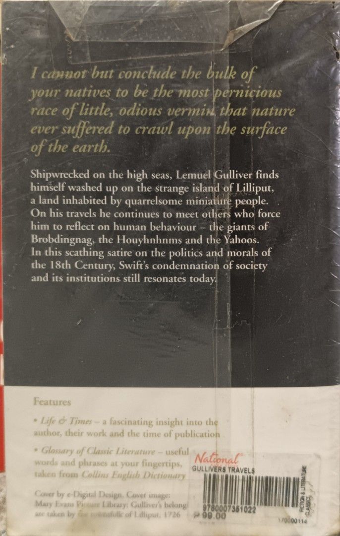 Gulliver's Travels by Jonathan Swift (Category: Storybooks) located in Valenzuela. Submitted by migssung (Listing ID 1463435594, Image 2). Description: ‎MOP: MAYA & GCASH ‎ ‎Hello fellow book lovers! ‎ ‎I'm in the process of decluttering and have decided to part with some of my beloved books. This is a great opportunity for you to add some fantastic titles to your collection at a great price! ‎ ‎Message me if you want more photos for condition ch