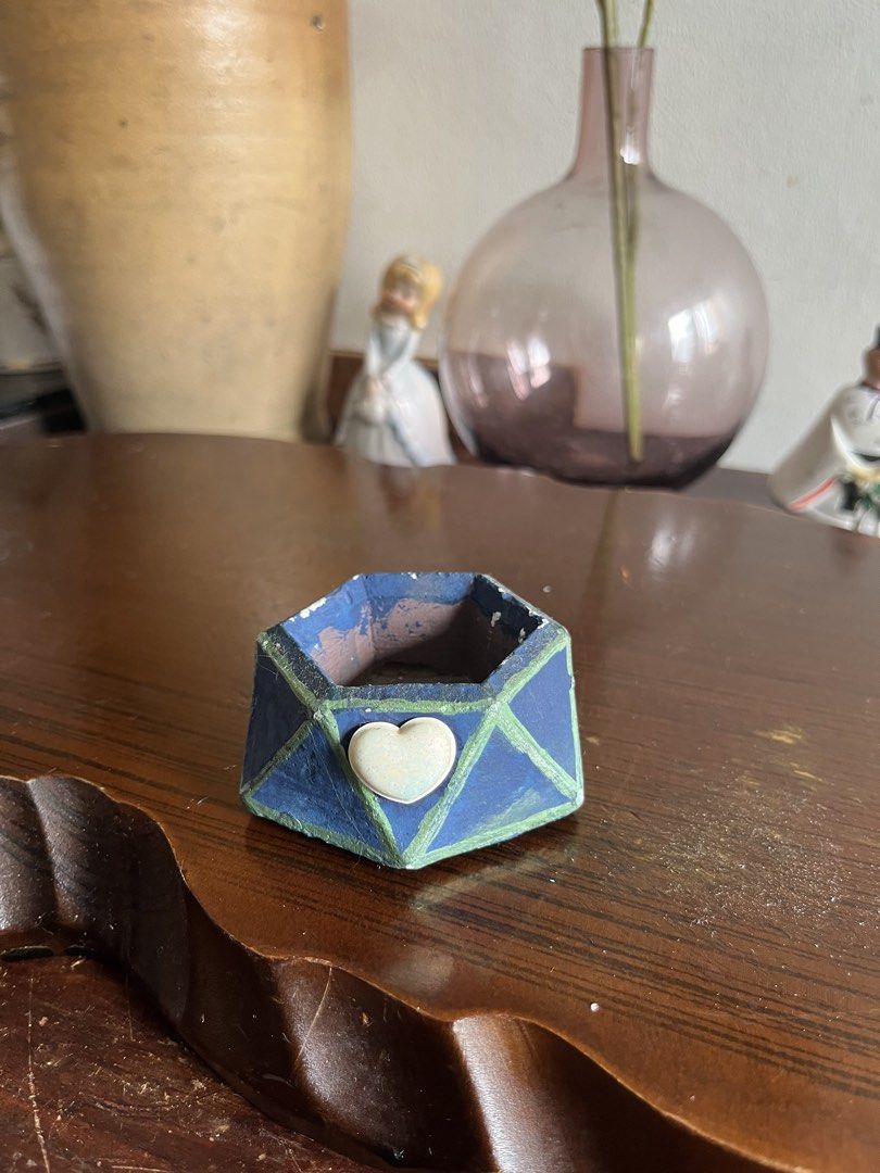 Handmade Blue Envelope Ring Holder with Heart (Category: Rings) located in Taguig. Submitted by minmin_parker (Listing ID 1463422491, Image 1). Description: - Adorable handmade blue envelope ring holder. - Features a sweet white heart detail. - Safely stores your rings on your dresser or nightstand. - Compact and space-saving design. - Ideal as a thoughtful gift or for personal use..
