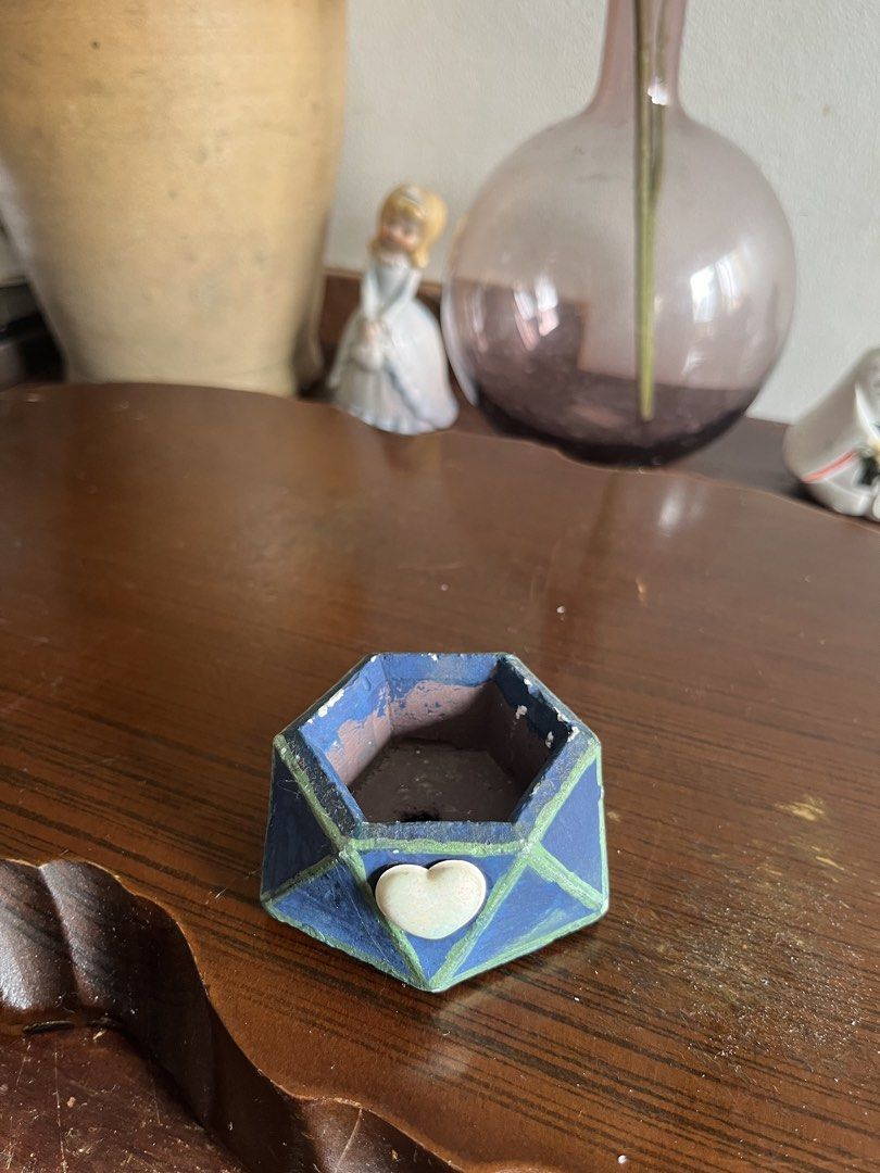 Handmade Blue Envelope Ring Holder with Heart (Category: Rings) located in Taguig. Submitted by minmin_parker (Listing ID 1463422491, Image 3). Description: - Adorable handmade blue envelope ring holder. - Features a sweet white heart detail. - Safely stores your rings on your dresser or nightstand. - Compact and space-saving design. - Ideal as a thoughtful gift or for personal use..