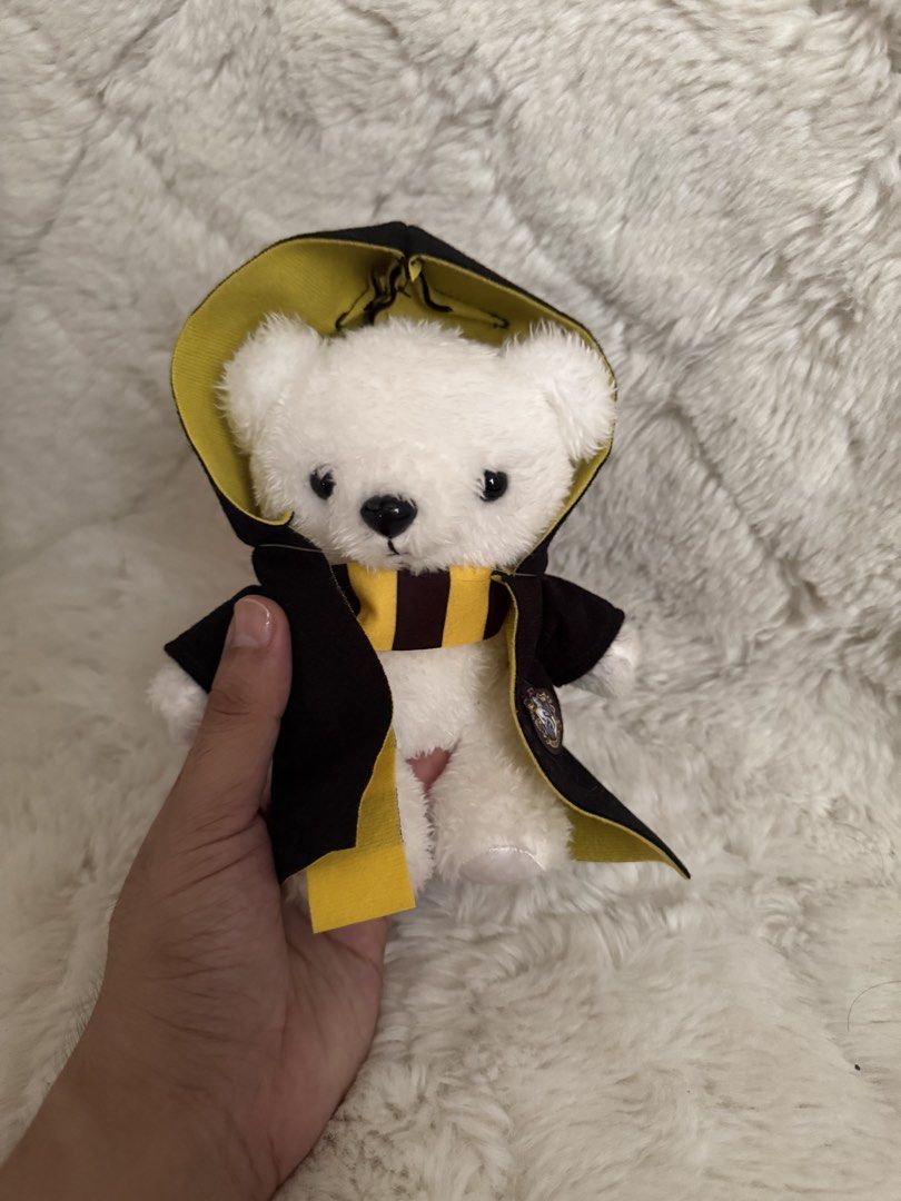 Harry Potter wizarding world hufflepuff teddy bear (Category: Plushies & Soft Toys) located in Cavite. Submitted by _solidolo (Listing ID 1463340375, Image 2). Description: .