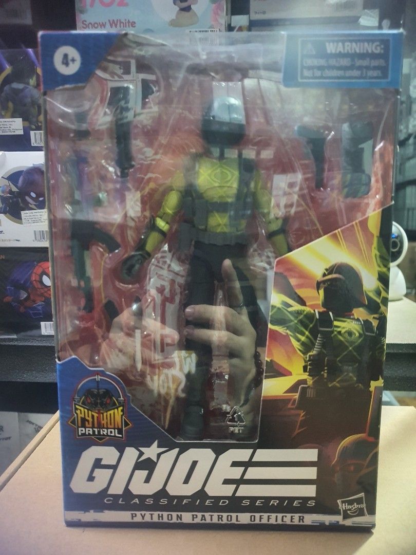 Hasbro G.I. Joe Classified Python Patrol Officer Figure (Category: Action & Battle Toys) located in Mandaluyong City. Submitted by xplay_collectibles (Listing ID 1463386145, Image 1). Description: Guaranteed Authentic..