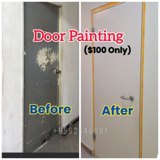 Premium Door Painting Service (Singapore) Collection item 1