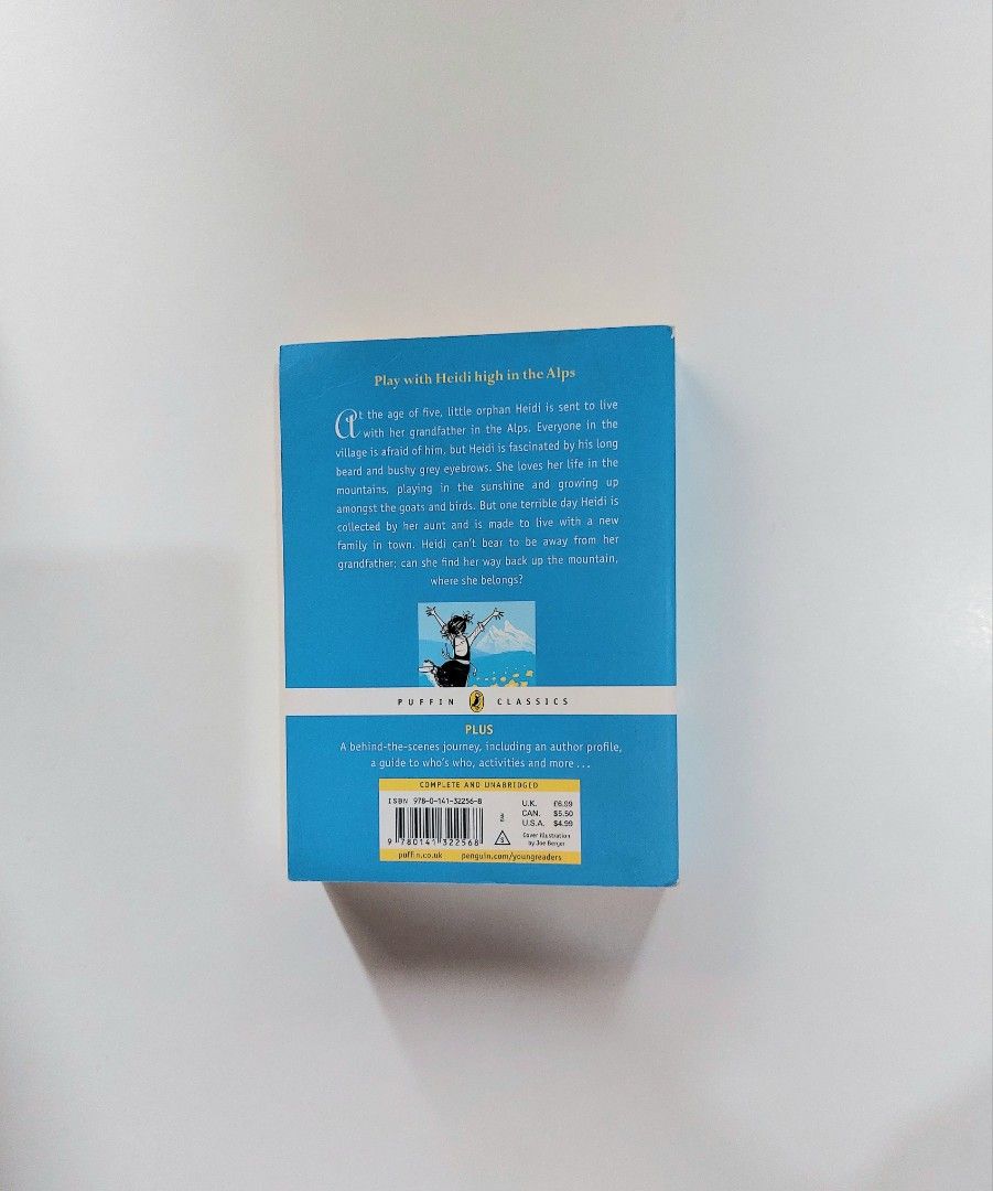 Heidi by Johanna Spyri (Category: Storybooks) located in Tanauan. Submitted by solanaclassics (Listing ID 1463474945, Image 2). Description: 📚 major bookshelf clean out / clearance sale ~ — RFS: decluttering my bookshelves and switching to digital books — MOP: Gcash | fast shipping *feel free to send a message if you wish to negotiate the price :).