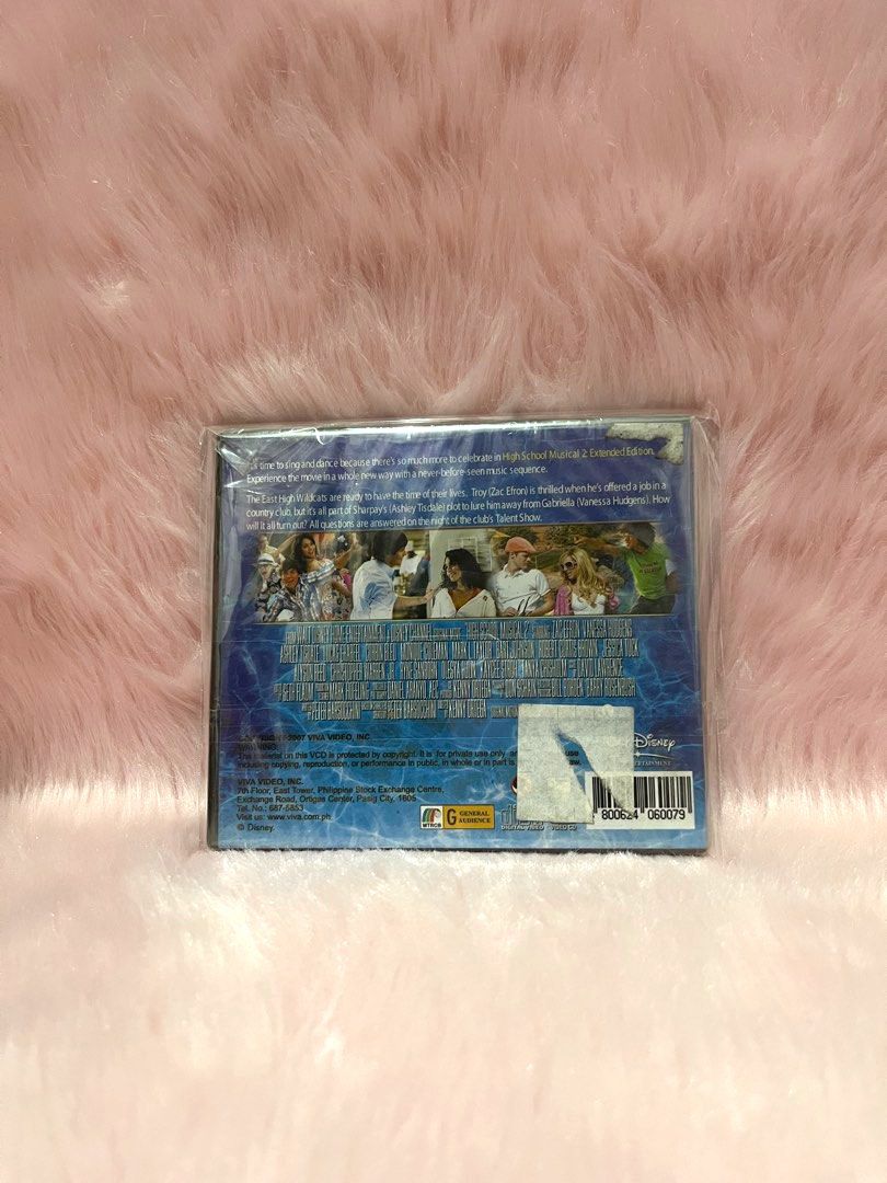 High school Musical 2 (sealed) (Category: CDs & DVDs) located in Mandaluyong City. Submitted by cddumpster (Listing ID 1463476899, Image 2). Description: Price negotiable. Sealed vcd is carefully stored with love and care, silica gel and protective plastic cover for added protection. 💗 .