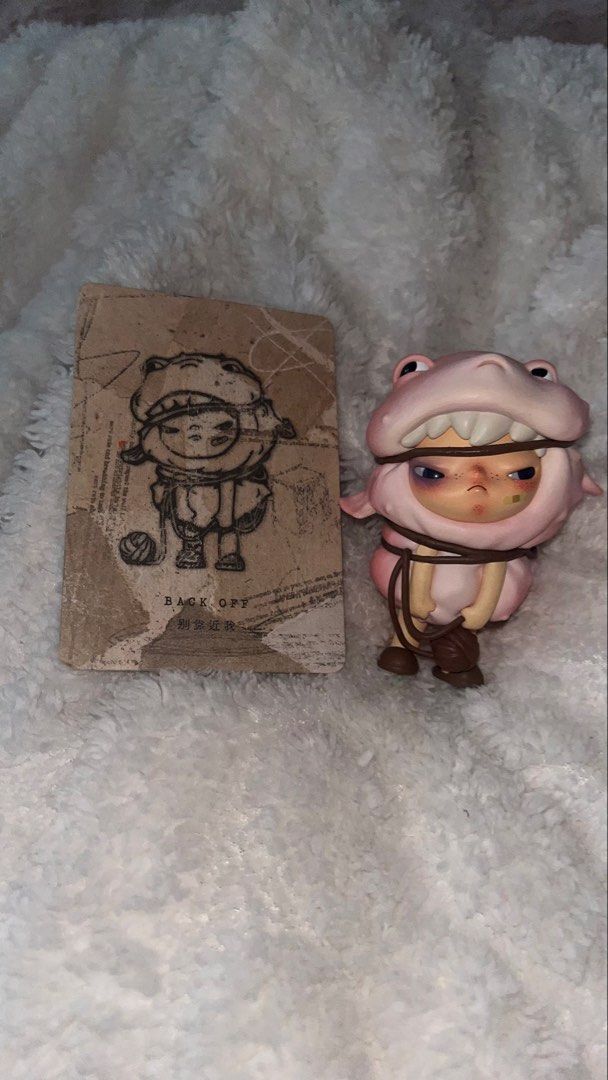 HIRONO - Back Off (Category: Designer & Blind Box Toys) located in Manila. Submitted by jmv.ong (Listing ID 1463454570, Image 1). Description: - Condition is great - Figure and Card Included (NO BOX) - Was only displayed MOP: GCash MOD: jnt/lalamove.