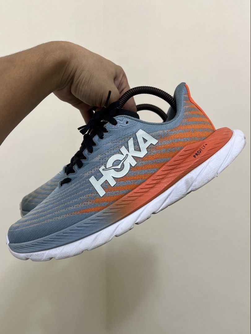 Hoka mach 5 (Category: Sneakers) located in Pasig City. Submitted by store_4_all_season (Listing ID 1463531769, Image 3). Description: Size 7.5D fit upto 8us mens Used - very good condition Signs of usage 📩📩📩.