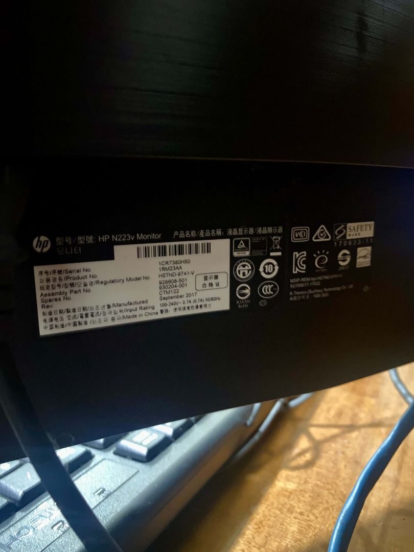 HP N223V Desktop (Category: Desktops) located in Caloocan City. Submitted by clarenohctis (Listing ID 1463347436, Image 3). Description: For Repair / As-Is Selling an old HP desktop PC that is no longer working. Selling as-is and may be suitable for repair or parts. RFS: No longer in use. Selling price negotiable. Buyer may inspect before purchase. .