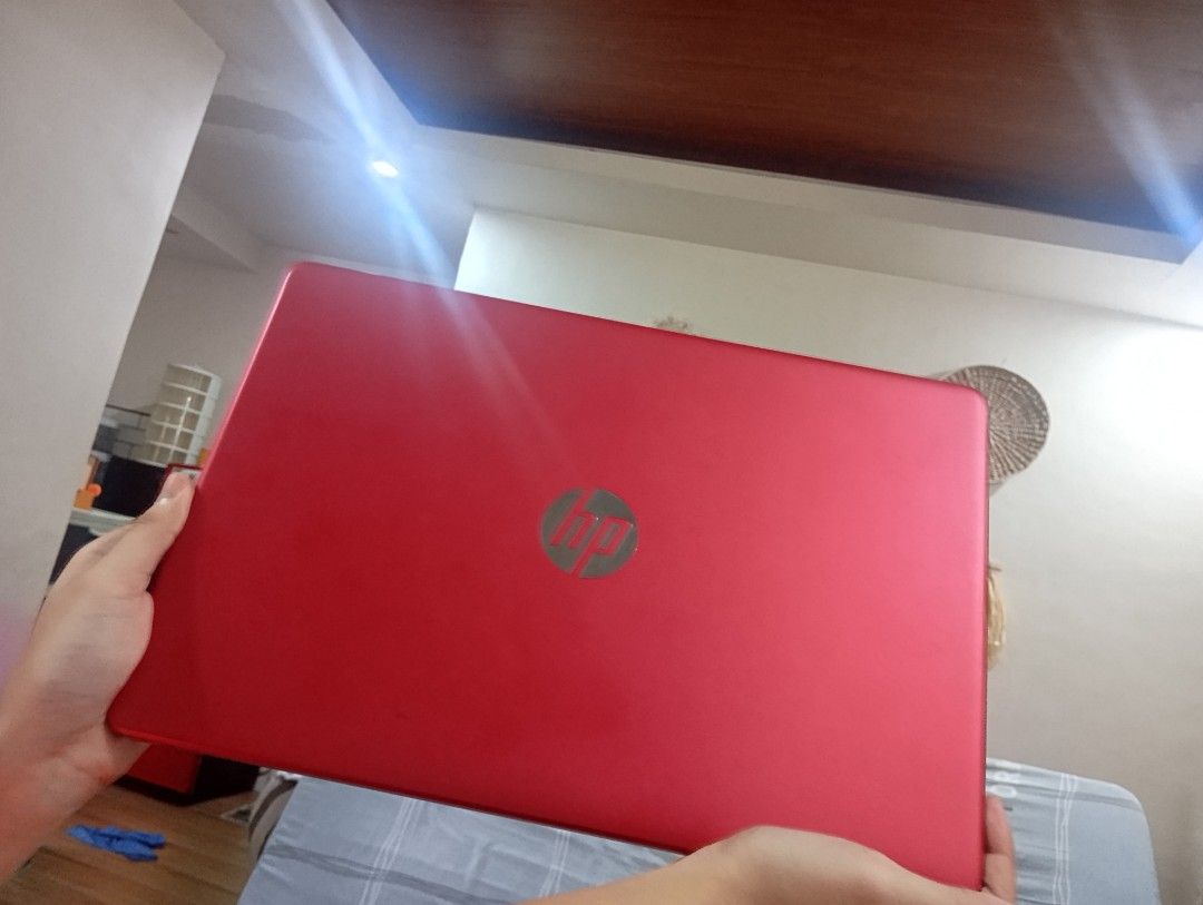 HP scarlet red laptop (Category: Laptops & Notebooks) located in Dasmarinas. Submitted by erljapan (Listing ID 1463374107, Image 3). Description: HP scarlet red laptop 128gb RFS di na nagagamit may ipad na ginamit lang sya for online class loc Dasma cavite.