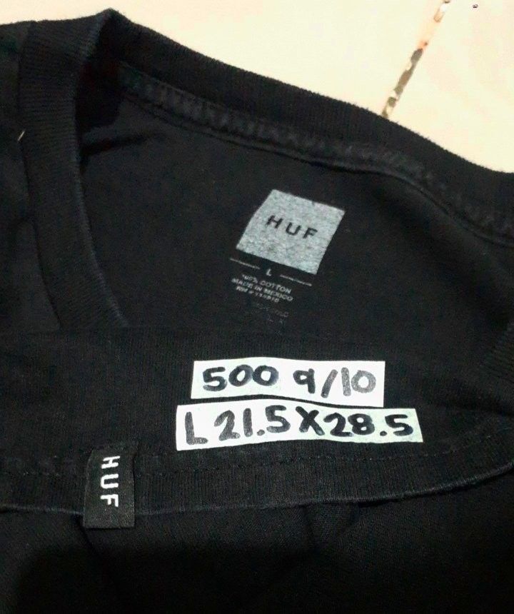 HUF 'Spiral Tie Dye' (Category: Tshirts & Polo Shirts ) located in Koronadal. Submitted by scottie_spliffin (Listing ID 1463438725, Image 2). Description: Size: Large to XL (21.5x28.5) Condition/Color Rate: 9/10 Price: 500 Add SF (Courier thru J&T).