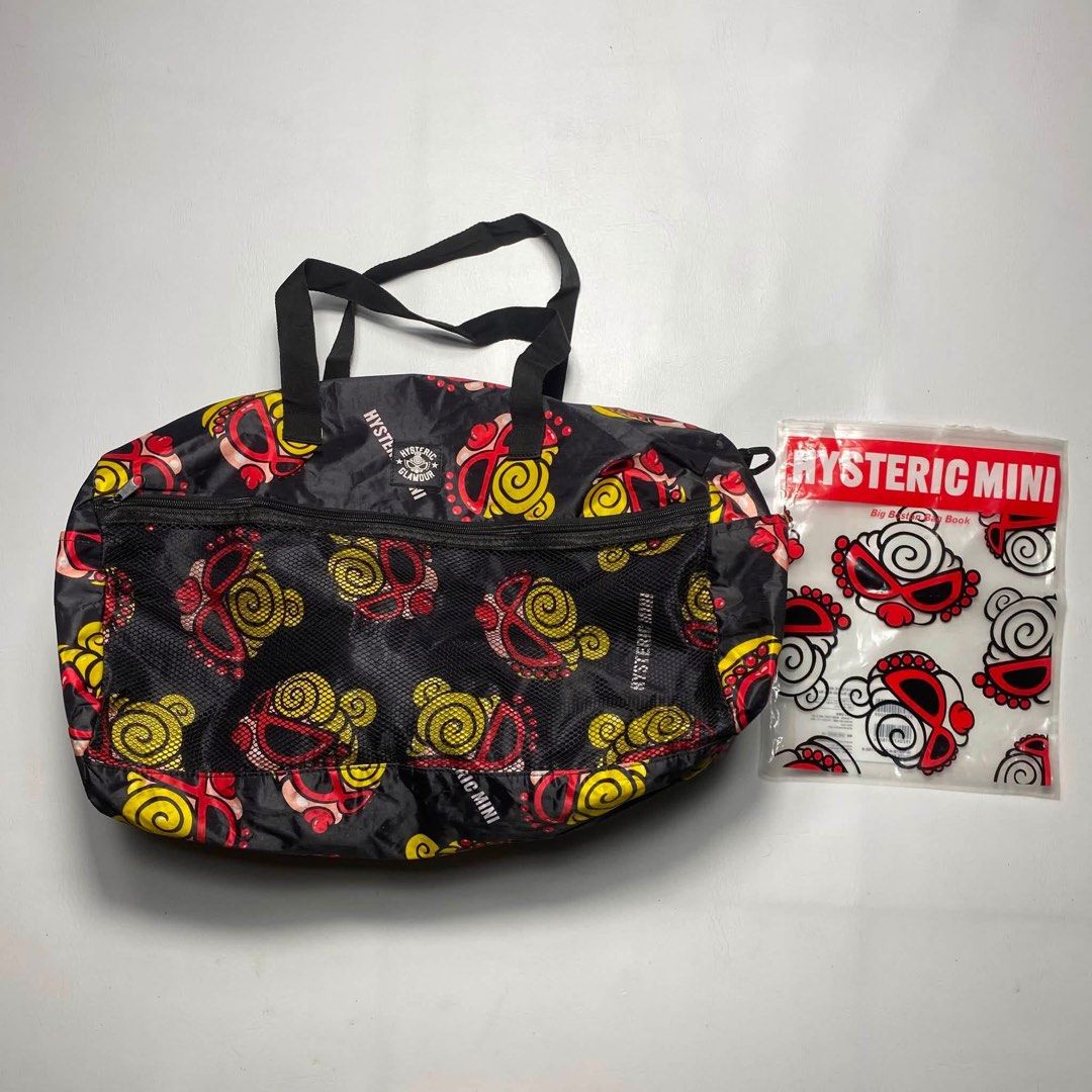 HYSTERIC MINI BOSTON BAG (Category: Tote Bags) located in Manila. Submitted by valuable_rags (Listing ID 1463457746, Image 1). Description: HYSTERIC MINI BOSTON BAG CONDITIO N : EXCELLENT SIZE : LARGE DIMENSION : W22.5 x L15 ISSUE : MISSING SLING .