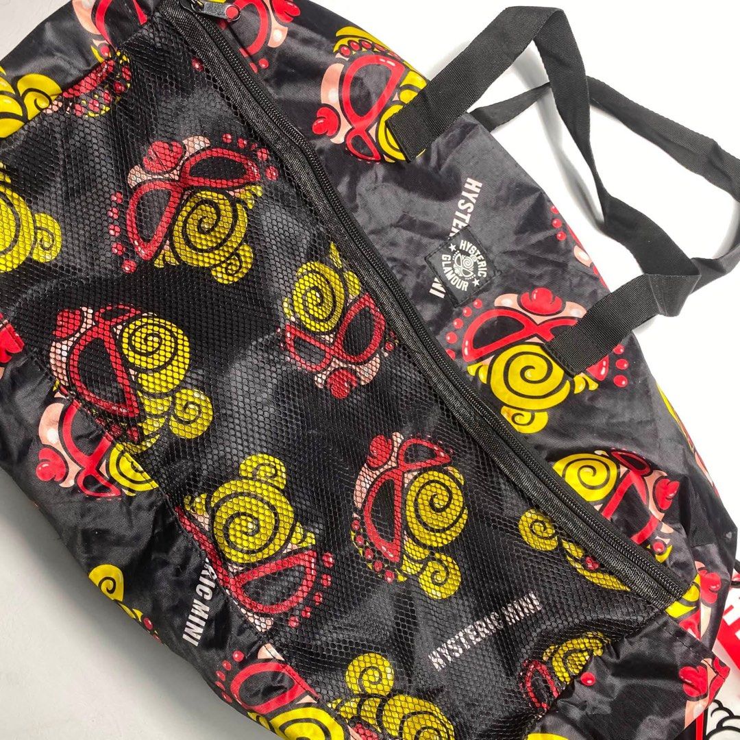 HYSTERIC MINI BOSTON BAG (Category: Tote Bags) located in Manila. Submitted by valuable_rags (Listing ID 1463457746, Image 2). Description: HYSTERIC MINI BOSTON BAG CONDITIO N : EXCELLENT SIZE : LARGE DIMENSION : W22.5 x L15 ISSUE : MISSING SLING .
